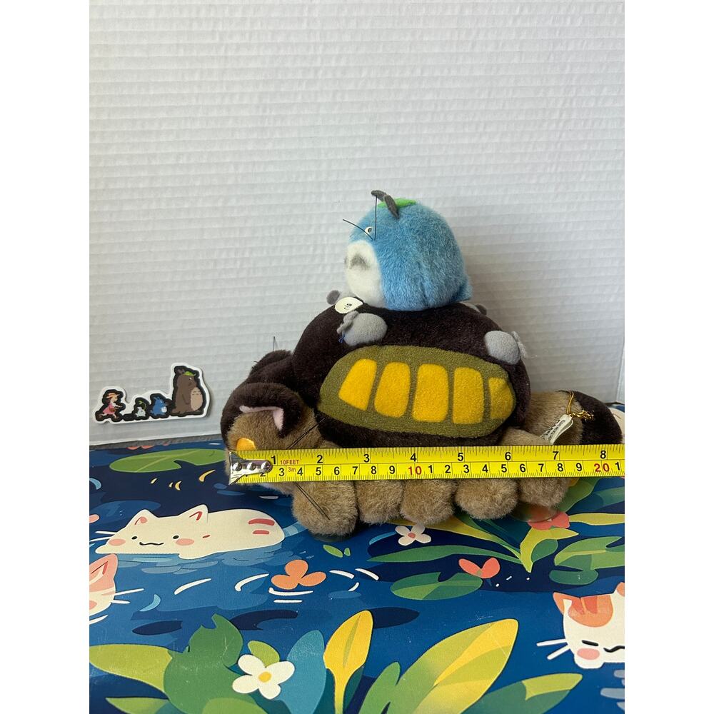 Vintage Studio Ghibli My Neighbor Totoro Cat Bus Plush Stuffed Animal Toy Doll - Picture 2 of 12